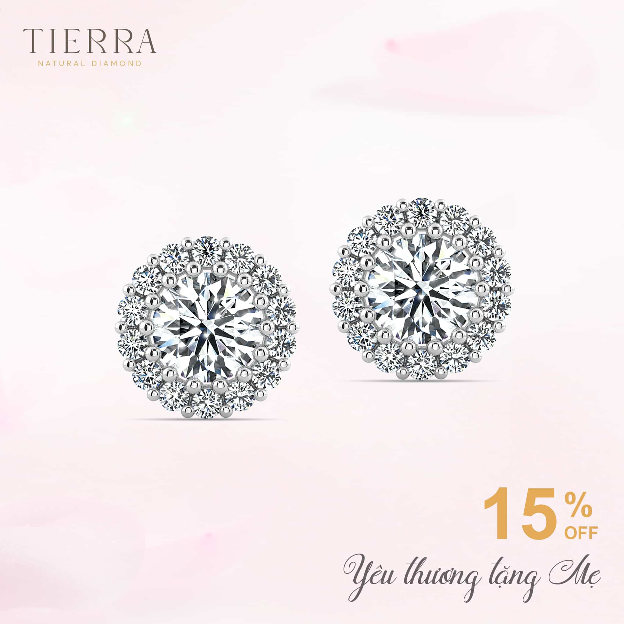 Hoa tai nữ dành tặng Mẹ.